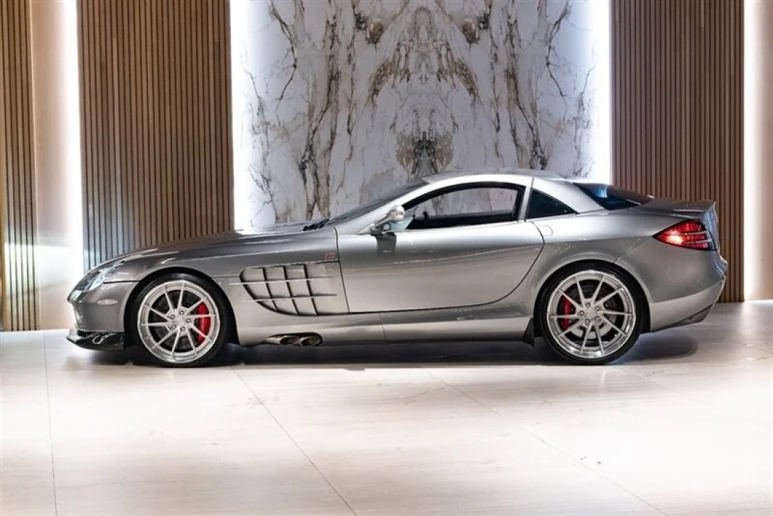 авто Майкла Джордана, Mercedes SLR McLaren, Mercedes SLR McLaren 722, Майкл Джордан, суперкар Mercedes