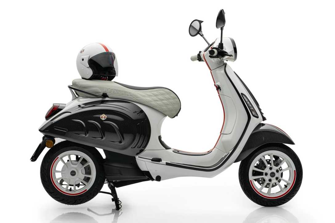 Mansory Vespa, Vespa Elettrica, Vespa Mansory, скутер Vespa, електроскутер Vespa