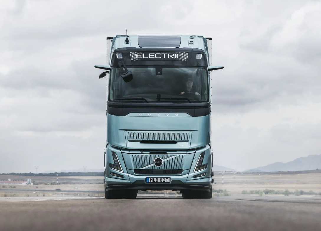 Volvo FH Electric, новий Volvo FH Electric, вантажівка Volvo, електромобіль Volvo