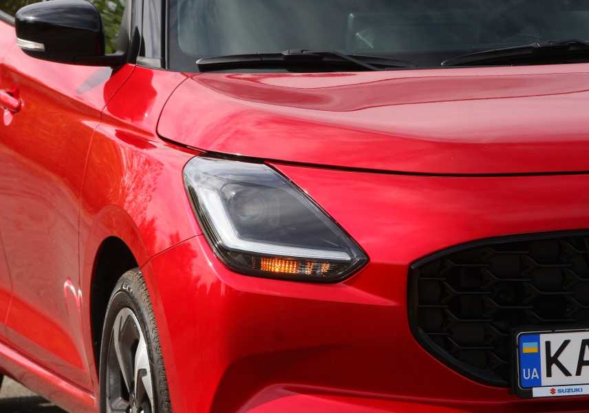 Фари Suzuki Swift, Suzuki Swift, новий Suzuki Swift, Suzuki Swift 2024, Suzuki Swift в Україні