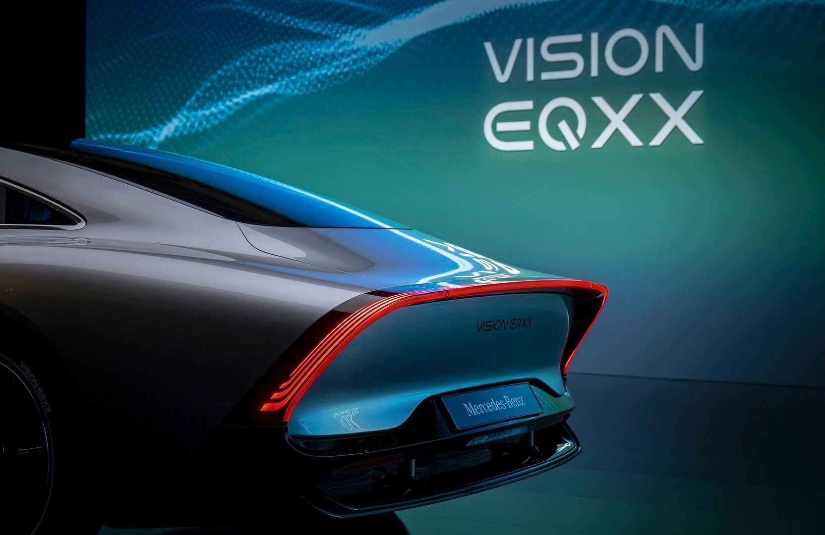 Mercedes Vision EQXX - Концепт электромобиля с невероятным пробегом