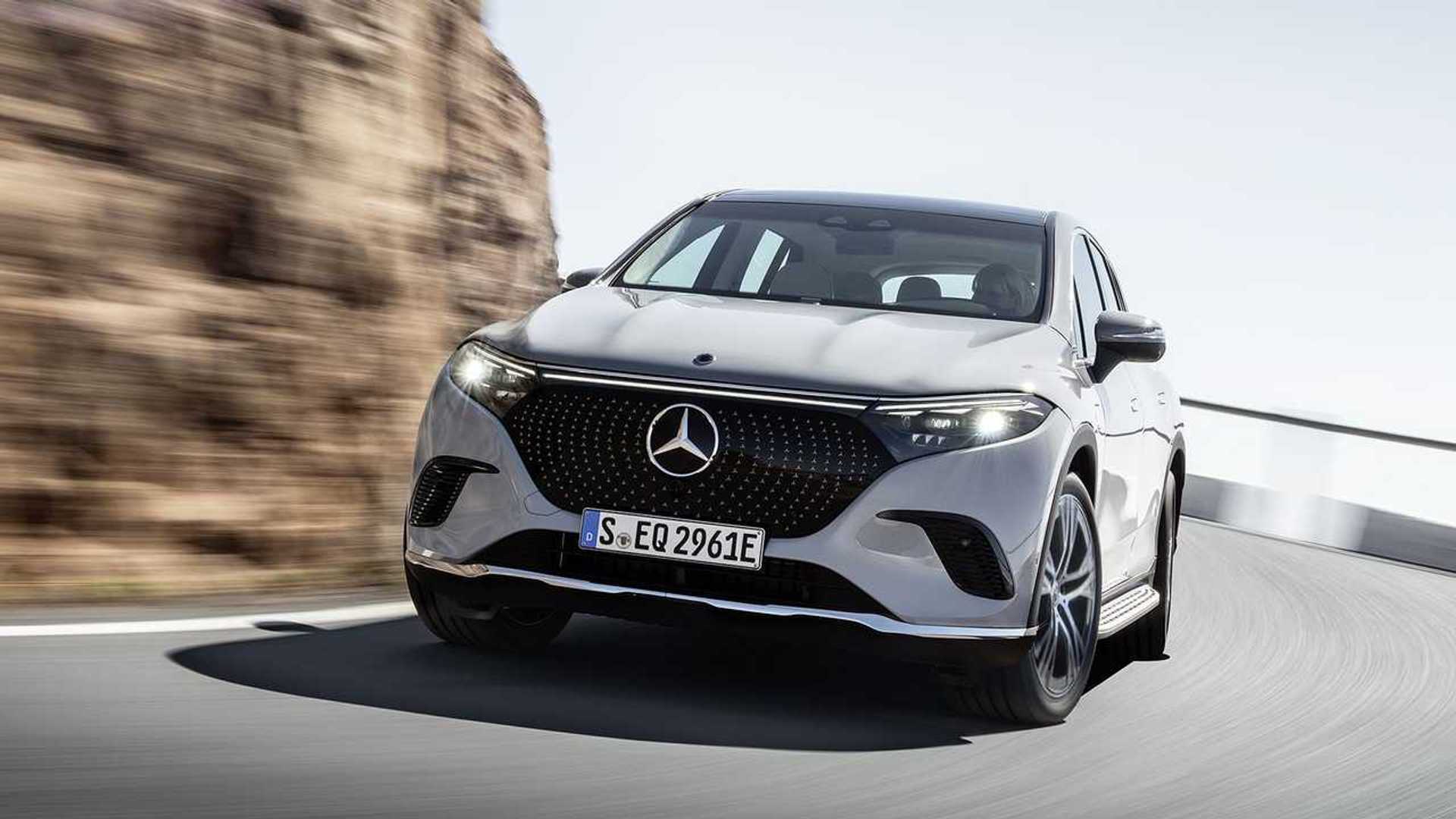 Mercedes EQS SUV - Роскошный электрический внедорожник от Mercedes