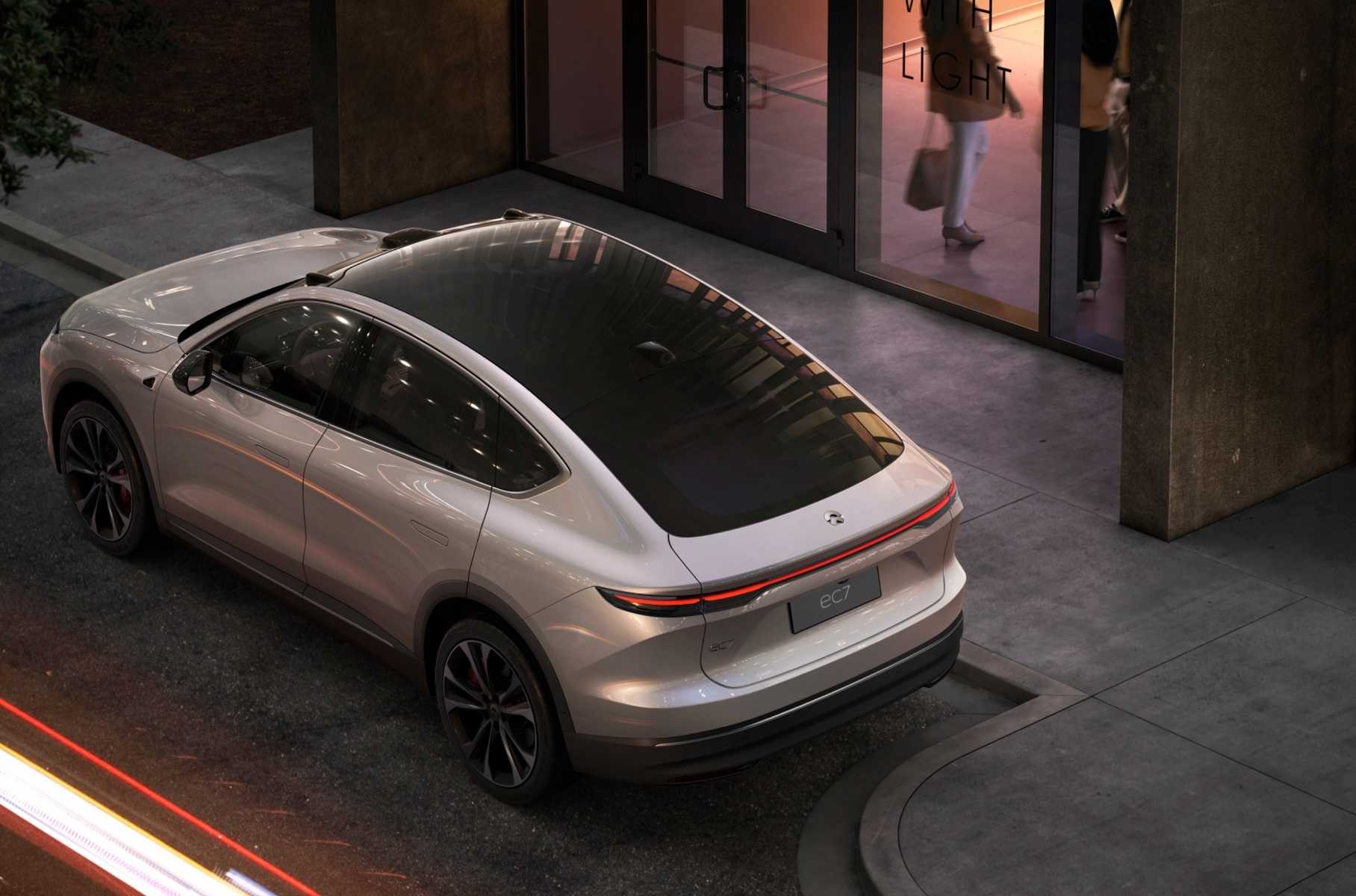 NIO EC7 - Новый электрический купе-кроссовер от NIO