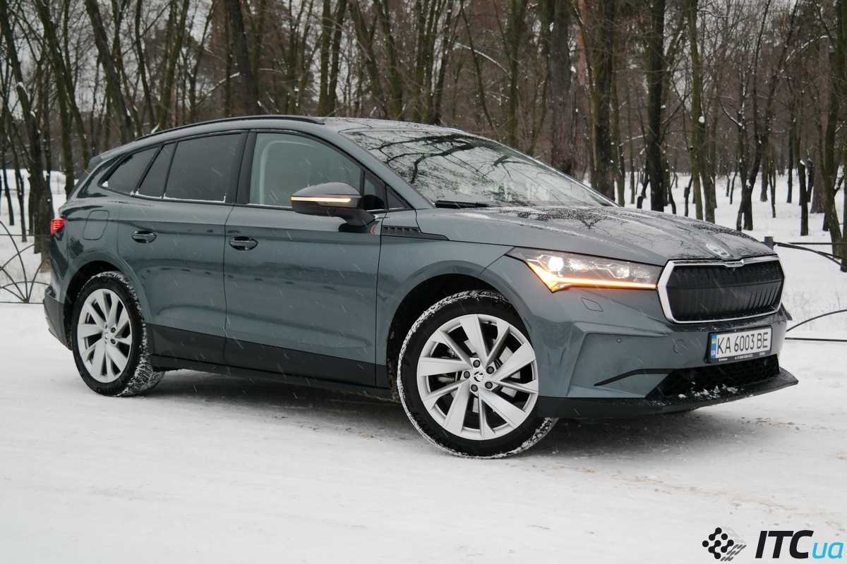 Skoda Enyaq iV - Электрический кроссовер от Skoda с большим салоном