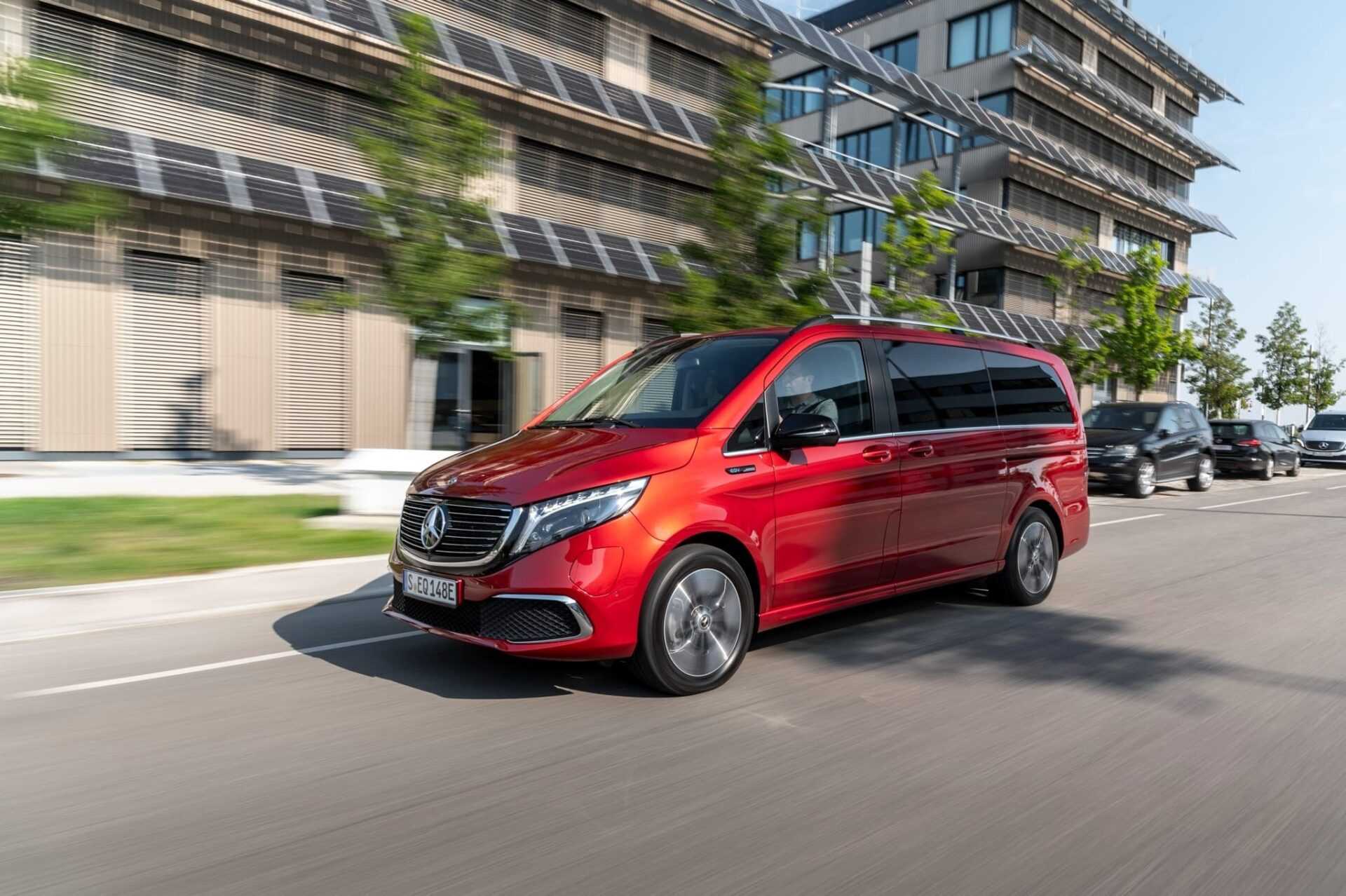 Mercedes EQV - Электрический минивэн для комфортных путешествий