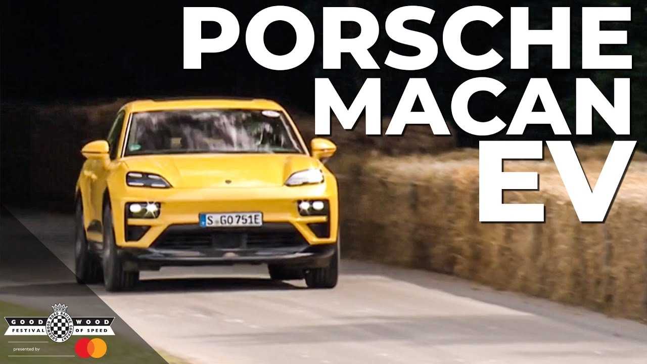 Porsche Macan EV - Новый спортивный электрокроссовер Porsche