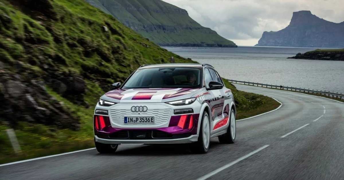Audi Q6 e-tron - Новый электрический кроссовер от Audi