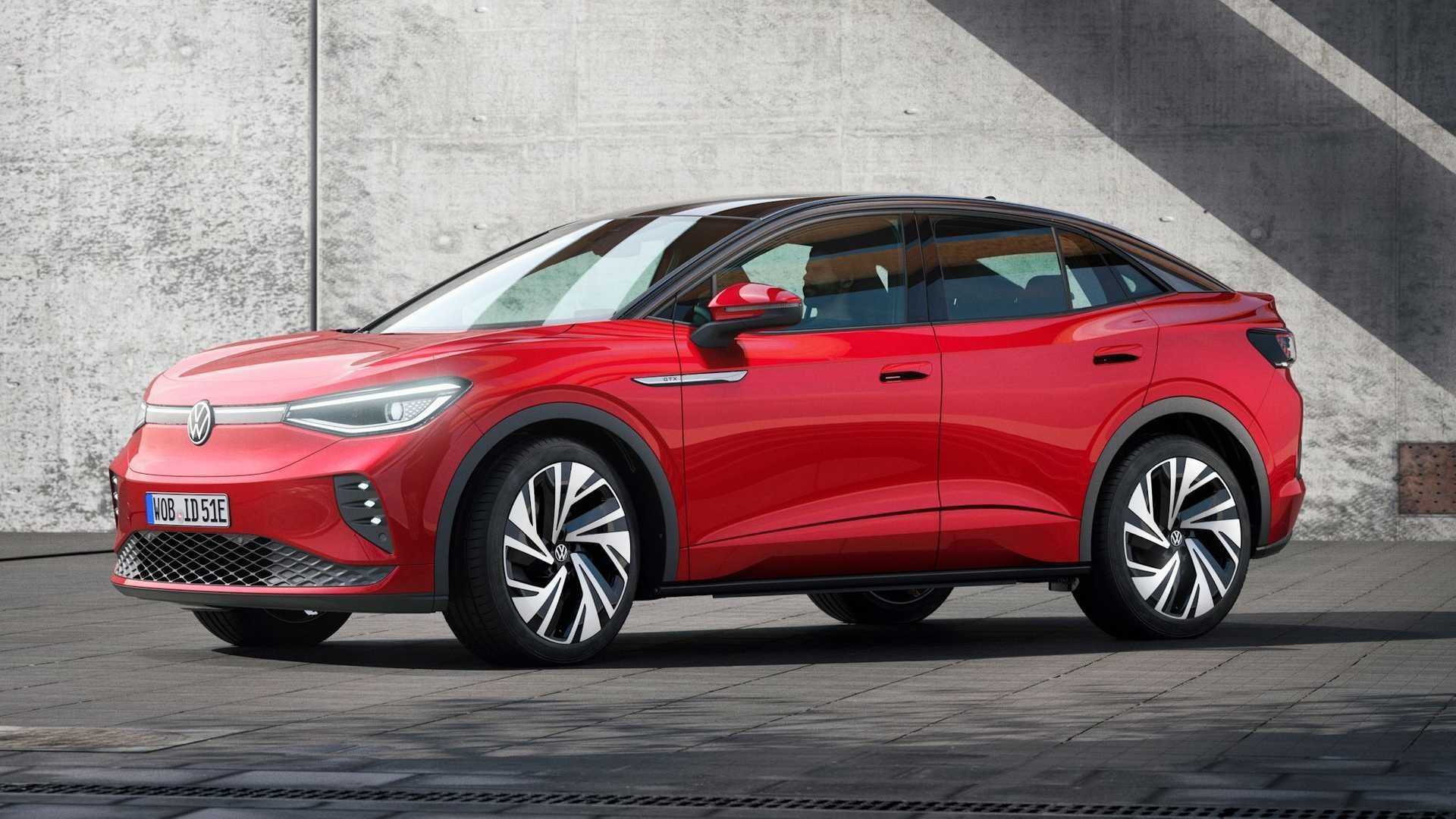 Volkswagen ID.5 - Новый электрокроссовер-купе от Volkswagen