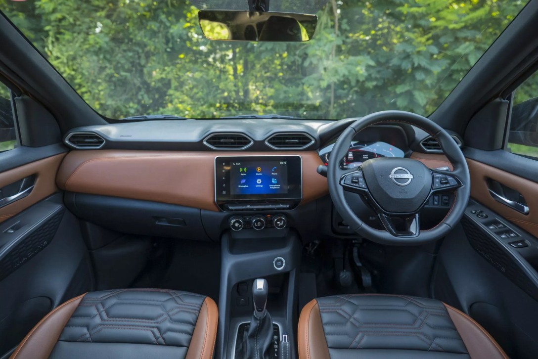 Салон Nissan Magnite, Nissan Magnite 2025, кросовер Nissan