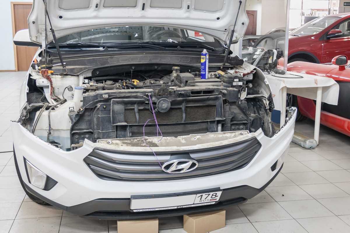 Замена задних фонарей на Hyundai Creta
