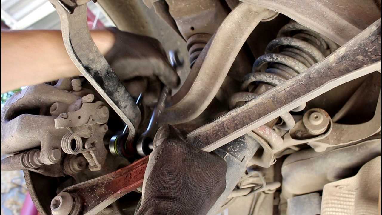 Замена сайлентблоков задней балки на Peugeot 407