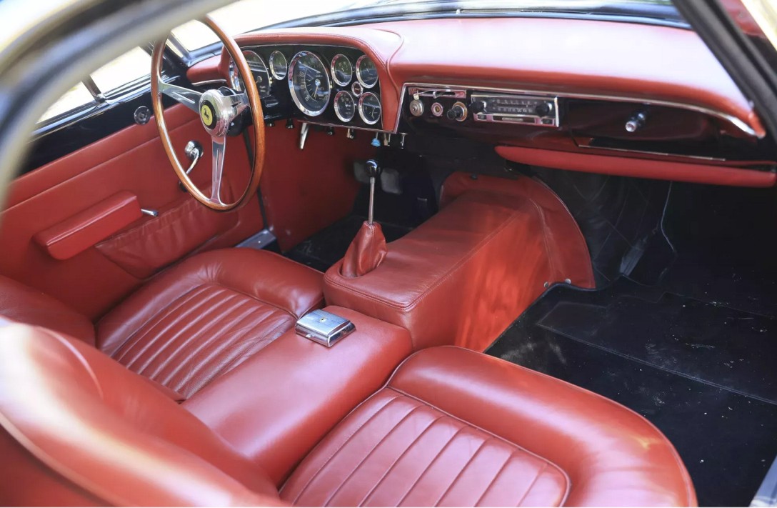 салон ferrari 250 салон Ferrari 250, Ferrari 250 GT 1958, Ferrari 250, Анджеліна Джолі, авто Анджеліни Джолі, Суперкар Ferrari