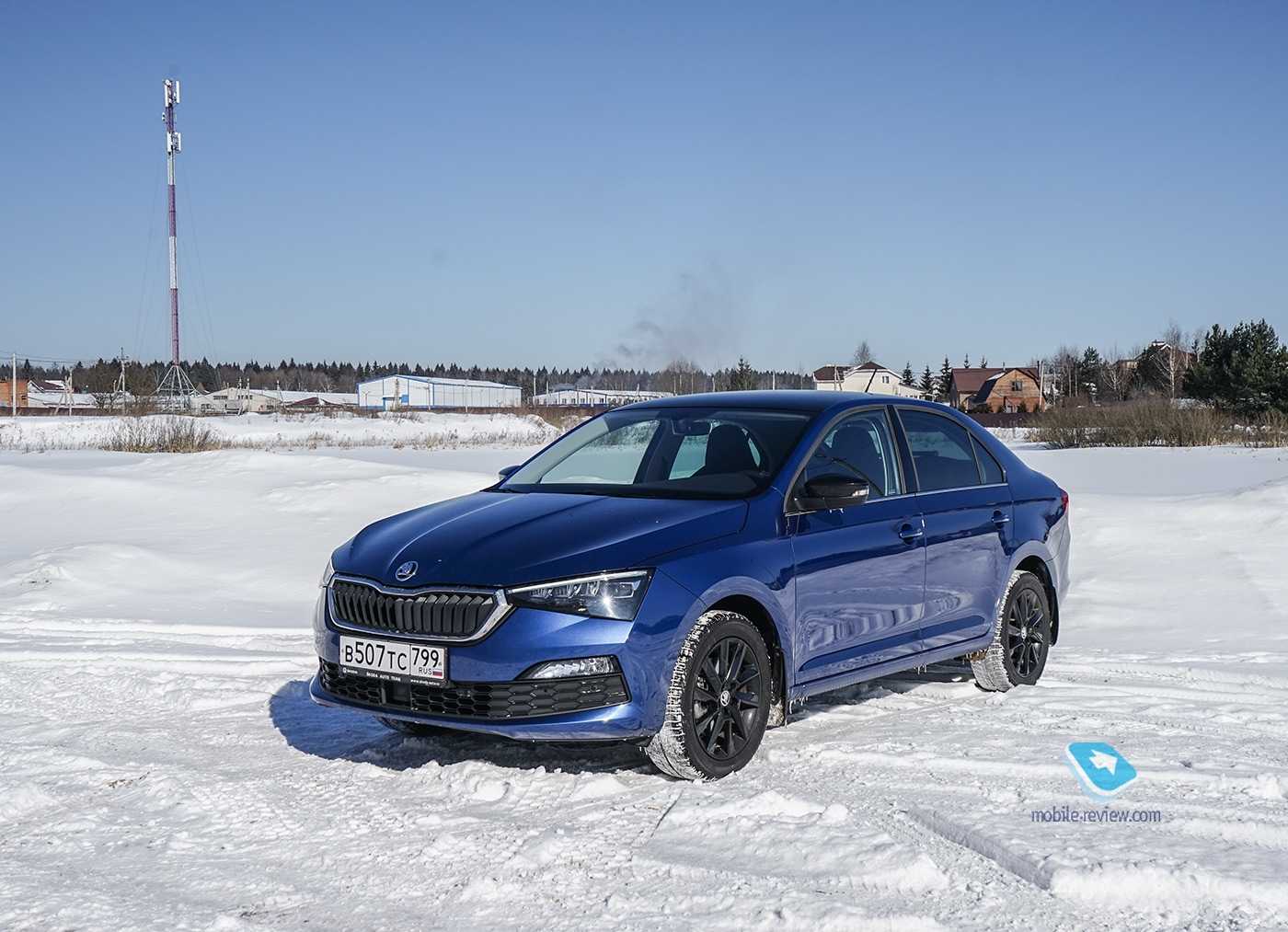 Замена лобового стекла на Skoda Rapid