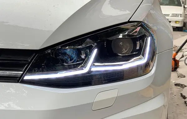 Тюнинг оптики на Volkswagen Golf GTI