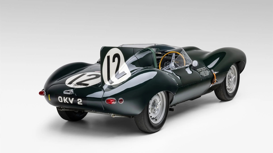 Jaguar D-Type Jaguar D-Type, Jaguar D-Type 1954, спорткар Jaguar
