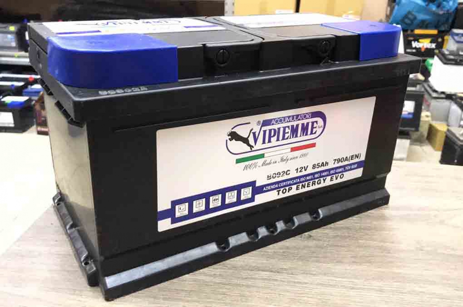 акумулятори VIPIEMME огляд