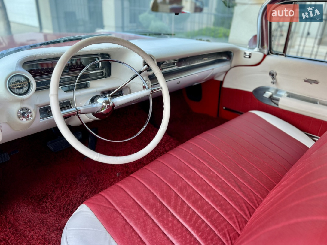Салон Cadillac 1959 Салон Cadillac 1959, Cadillac DeVille 1959, купе Cadillac, Cadillac 1959