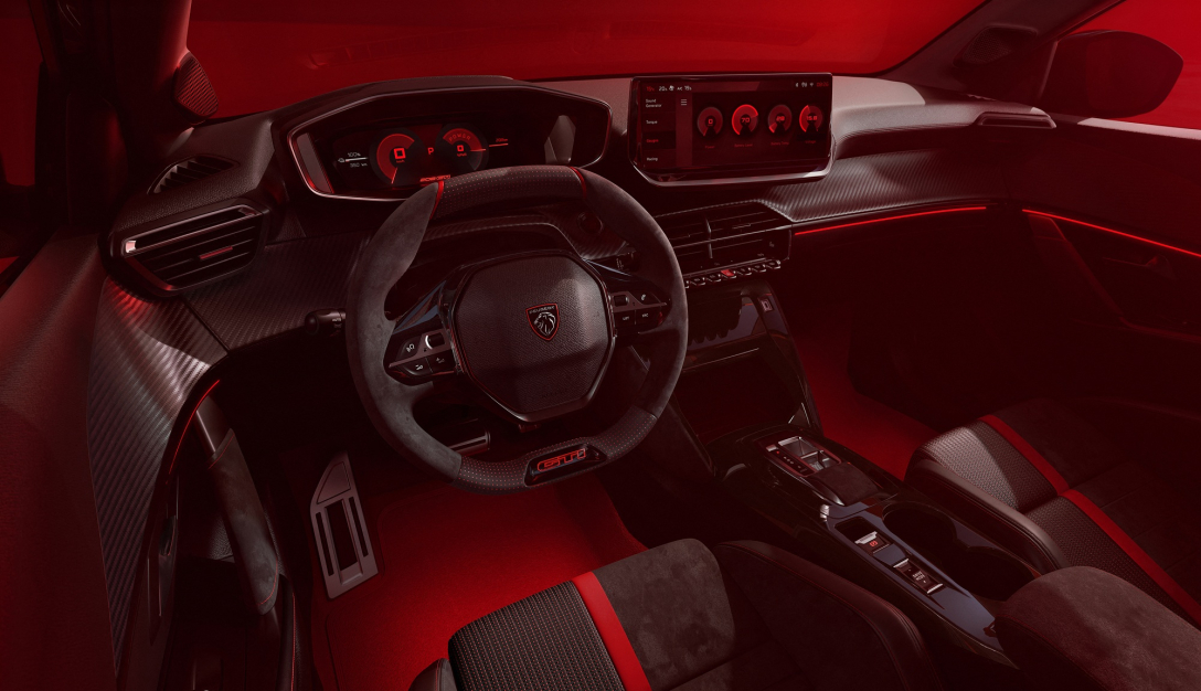салон пежо 208 салон пежо 208, Peugeot 208, Peugeot e-208 GTi, Peugeot 208 GTi, новий Peugeot 208, Електромобіль Peugeot