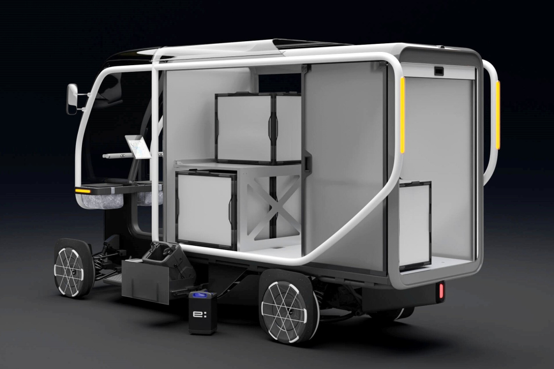 електромобіль Honda Fastport eQuad електромобіль Honda Fastport eQuad, нова Honda Fastport eQuad, електромобіль Honda, фургон Honda