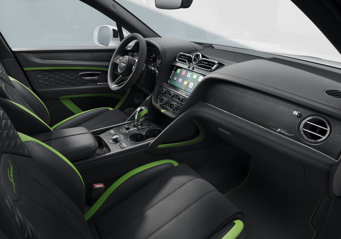 Салон Bentley Bentayga, новий Bentley Bentayga, Bentley Bentayga Speed, кросовер Bentley