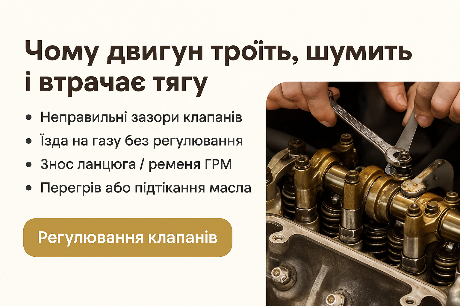 Чому двигун втрачає потужність: основні причини