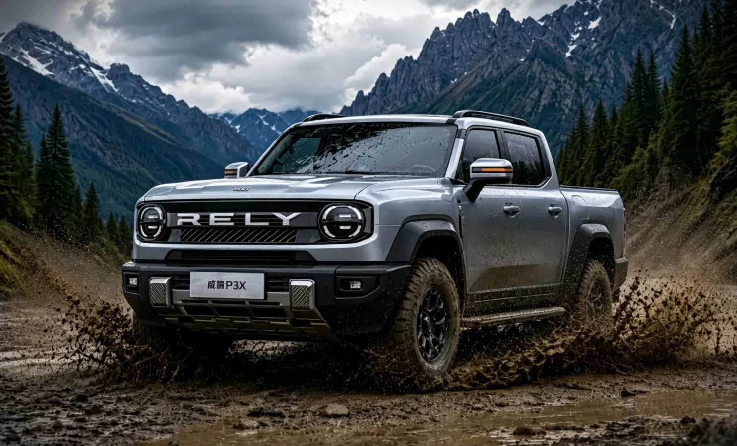 Chery Bronco-Style: Рамний дизель-гібридний пікап перевершить очікування (Фото)