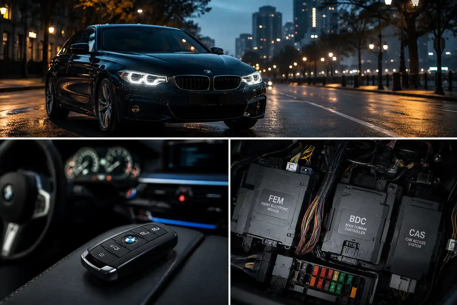 FEM, BDC и CAS на BMW