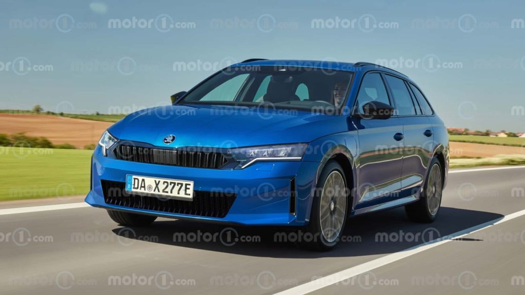 Skoda Octavia 2027: масштабний рестайлінг і нові гібриди (Фото)