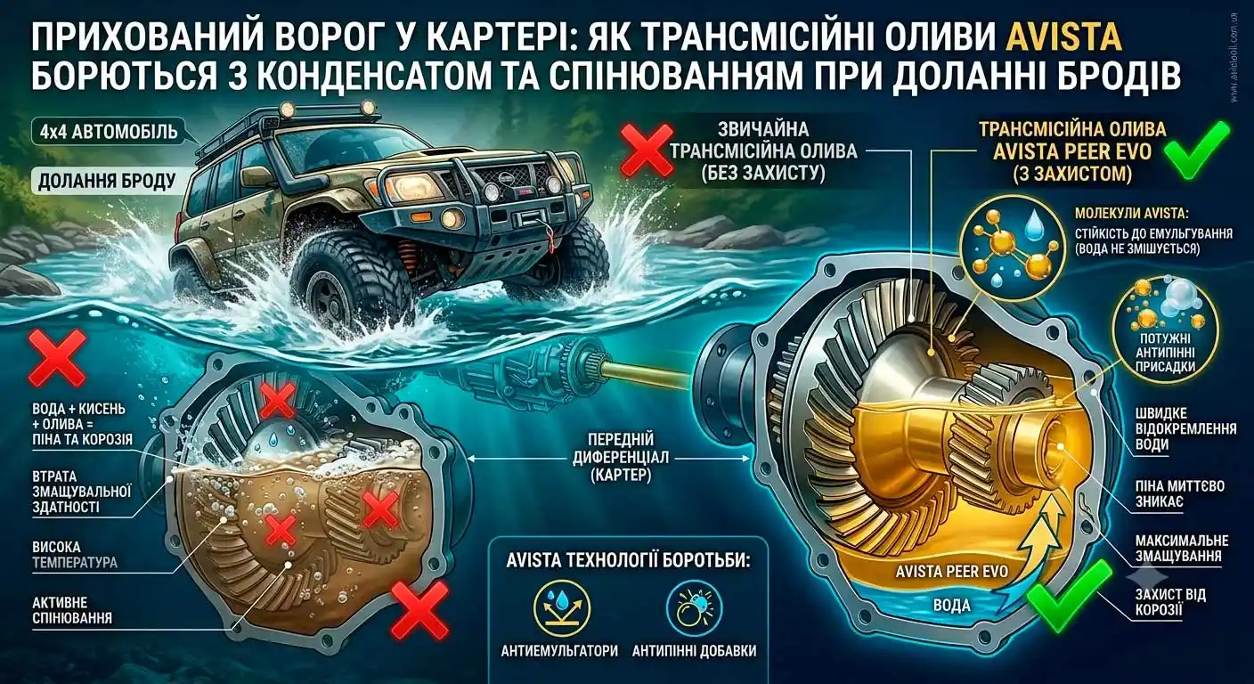 трансмісійні оливи AVISTA