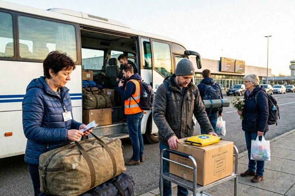 Виїзд волонтерів за кордон
