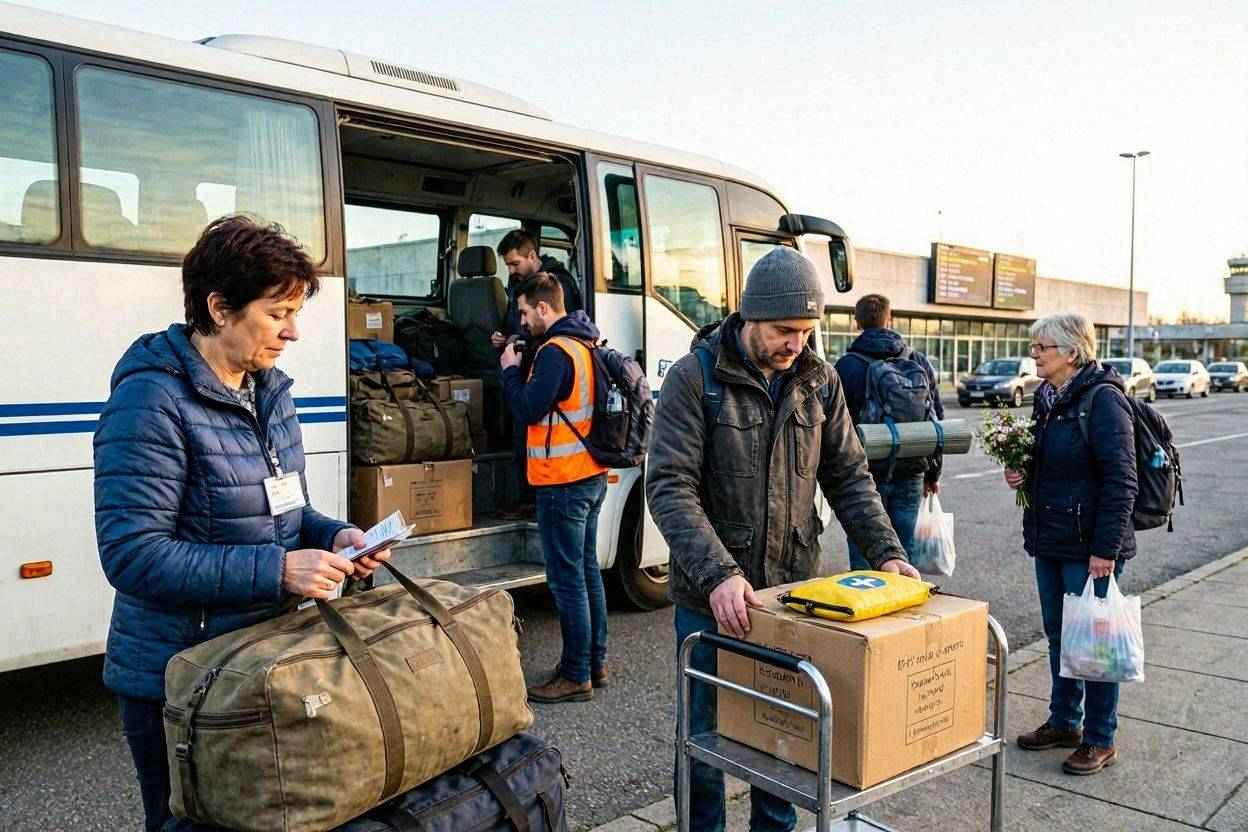 Виїзд волонтерів за кордон