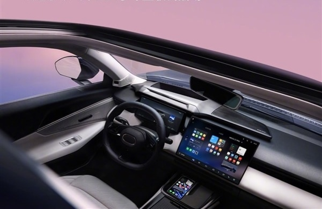 салон Meizu DreamCar MX, Meizu DreamCar MX, електромобіль Meizu, Polestar 4